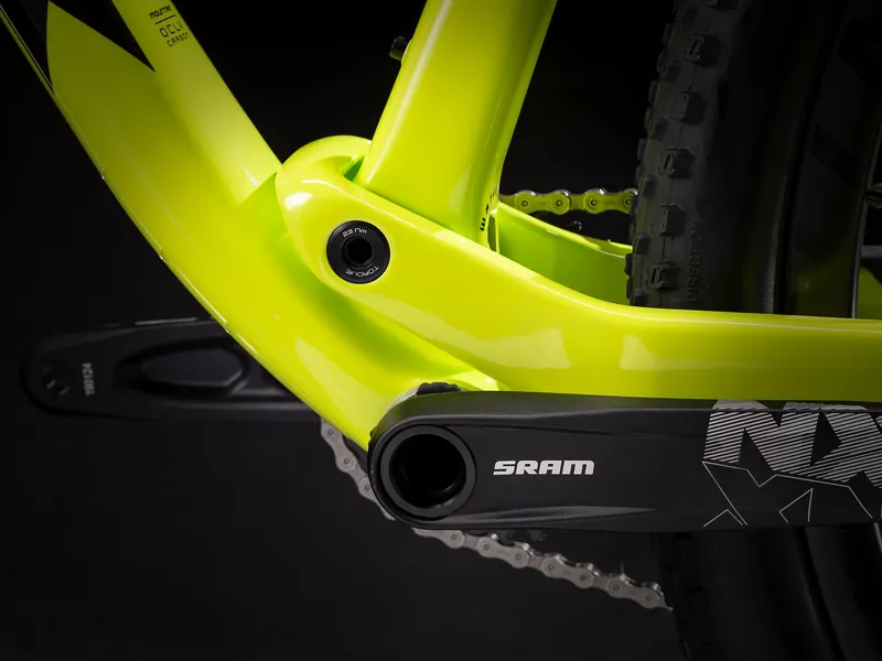 Trek Supercaliber 9.7 Mens Full Suspension Mountain Bike in Lime Green-6