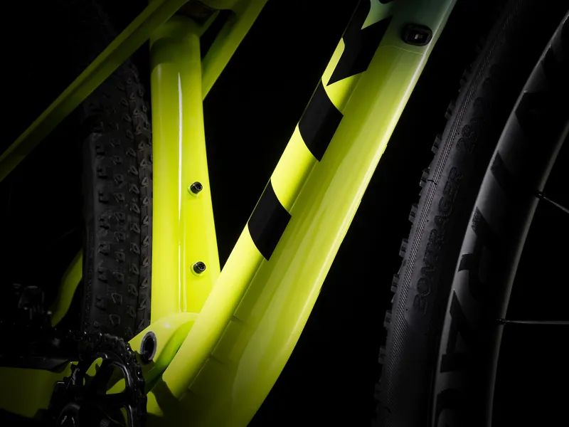 Trek Supercaliber 9.7 Mens Full Suspension Mountain Bike in Lime Green-9