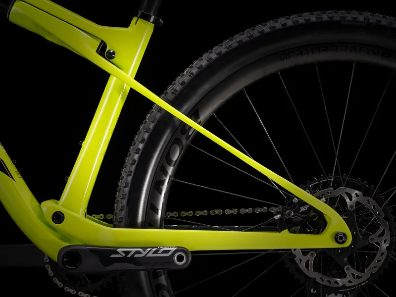 Trek Supercaliber 9.8 Mens Full Suspension Mountain Bike in Green Fade-8