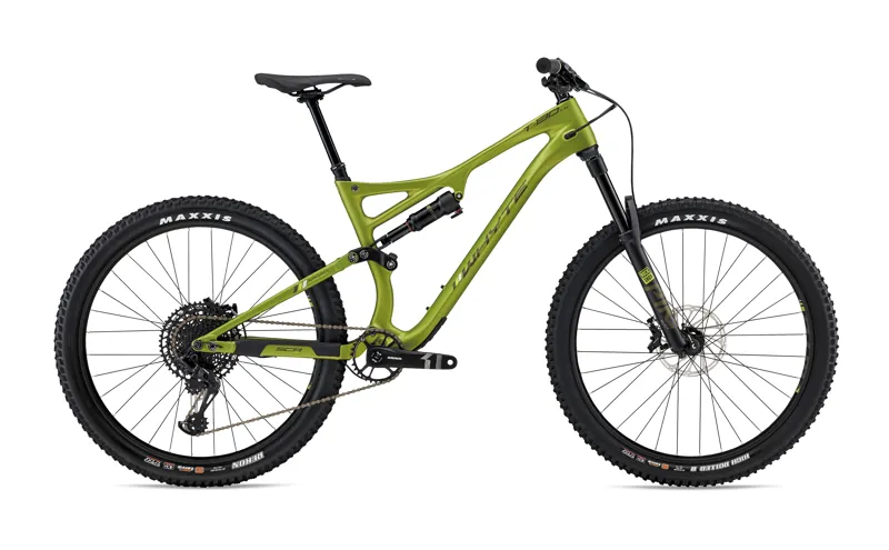 Whyte T130C R V2 Full Suspension Mountain Bike 2020 in Khaki/Lime
