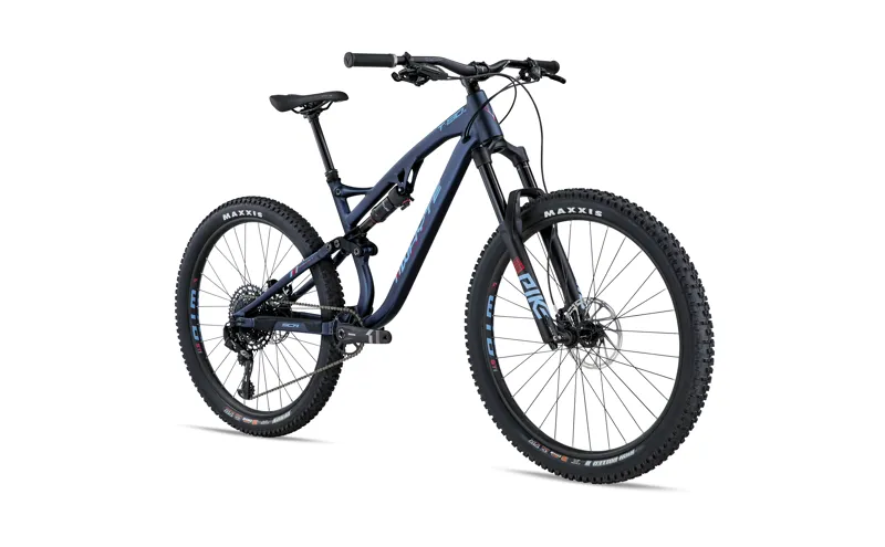 Whyte T-130 S V2 Full Suspension Mountain Bike 2020 in Ocean/Rose-1