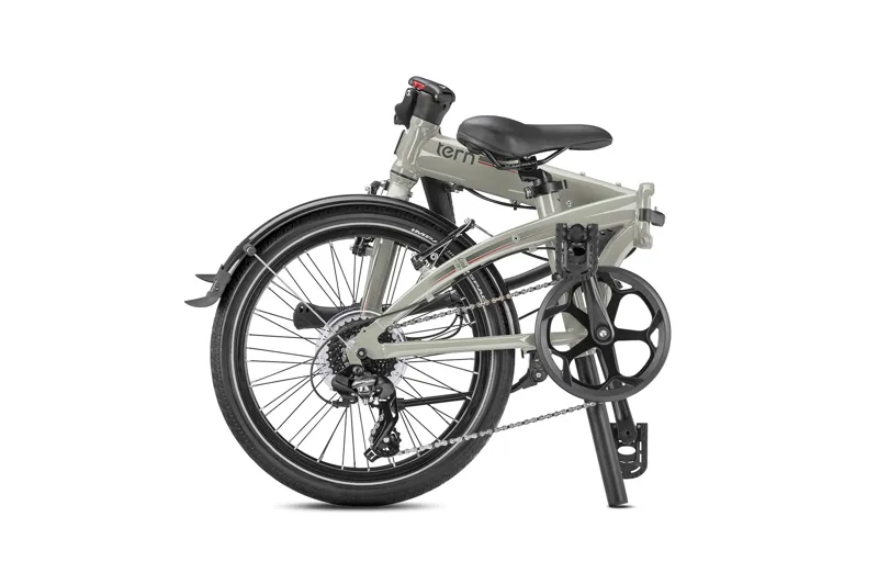 Tern Link C8 Folding Bike with 20 inch Wheels 2023 8 Speed in Blue-1