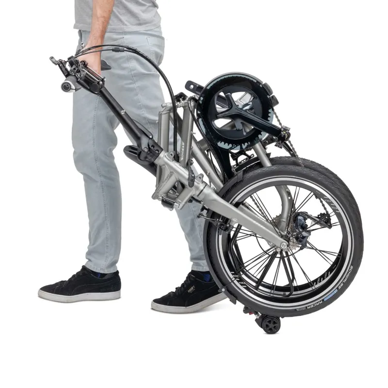 Tern BYB S11 Folding Bike 20 inch Wheel 11 Speed 2023 in Silver-2