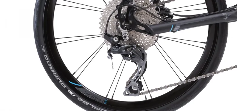 Tern Verge D9 Mens Folding Bike 9-Speed in Gloss Black-11