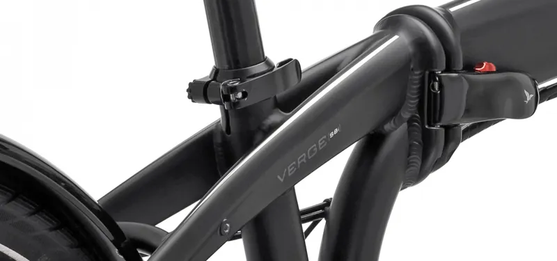 Tern Verge D9 Mens Folding Bike 9-Speed in Gloss Black-5