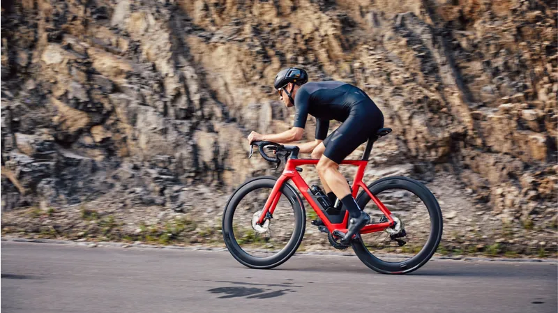 BMC Timemachine 01 Road Four Mens Time Trial Road Bike in Super Red-7