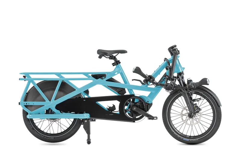 Tern GSD S00 500wh Performance CX Gen 2 Electric Cargo Bike 2023 in Beetle Blue-1