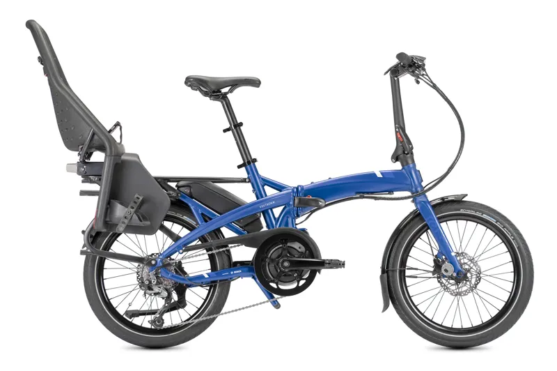 Tern Vektron Q9 Electric Folding Bike 2023 in Blue-2