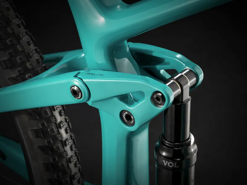 Trek Top Fuel 9.7 Mens Full Suspension Mountain 2020 Bike in Teal-7