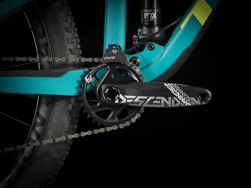 Trek Top Fuel 9.8 Mens Full Suspension Mountain Bike in Teal-3