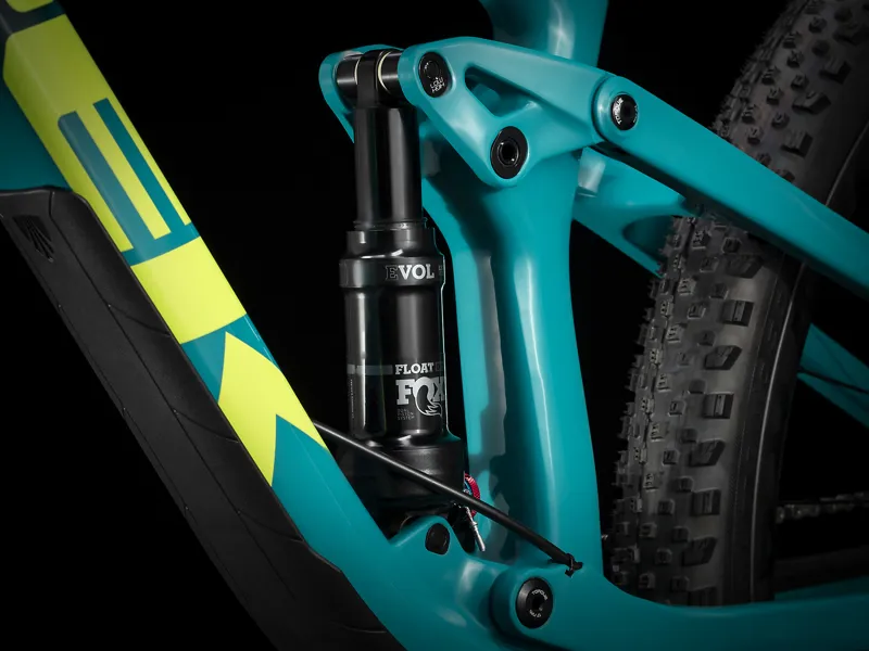 Trek Top Fuel 9.8 Mens Full Suspension Mountain Bike in Teal-4