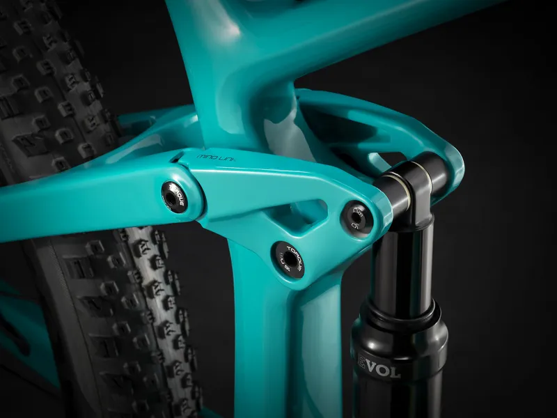 Trek Top Fuel 9.8 Mens Full Suspension Mountain Bike in Teal-7