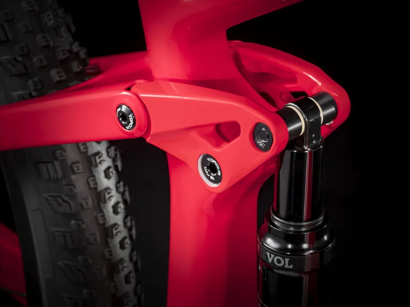 Trek Top Fuel 9.8 Mens Full Suspension Mountain Bike in Viper Red-7