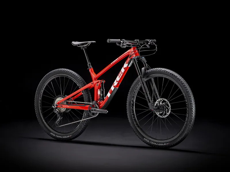 Trek Top Fuel 9.8 XT Mens Full Suspension Mountain Bike in Viper Red-1