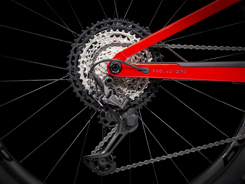 Trek Top Fuel 9.8 XT Mens Full Suspension Mountain Bike in Viper Red-2