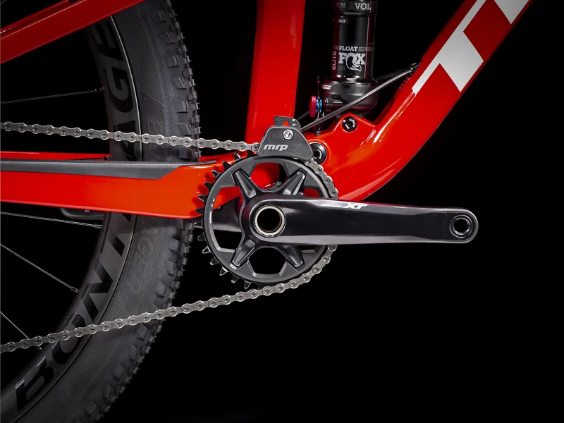 Trek Top Fuel 9.8 XT Mens Full Suspension Mountain Bike in Viper Red-3