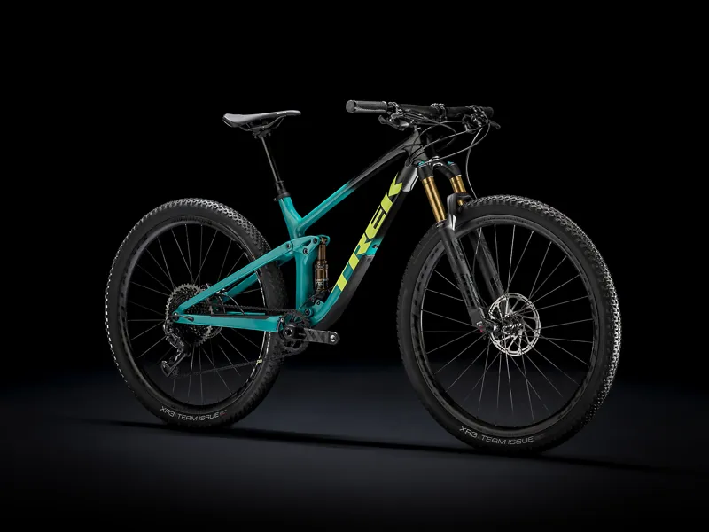 Trek Top Fuel 9.9 Mens Full Suspension Mountain Bike in Teal-1