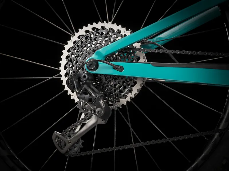 Trek Top Fuel 9.9 Mens Full Suspension Mountain Bike in Teal-2