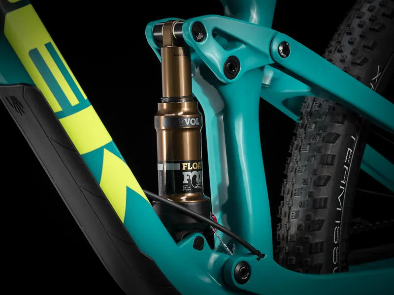 Trek Top Fuel 9.9 Mens Full Suspension Mountain Bike in Teal-4