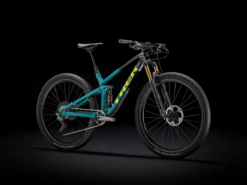 Trek Top Fuel 9.9 XTR Mens Full Suspension Mountain Bike in Teal-1