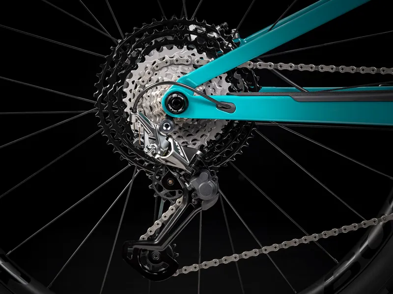 Trek Top Fuel 9.9 XTR Mens Full Suspension Mountain Bike in Teal-2