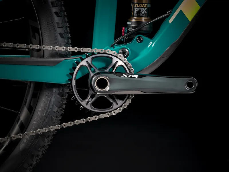 Trek Top Fuel 9.9 XTR Mens Full Suspension Mountain Bike in Teal-3