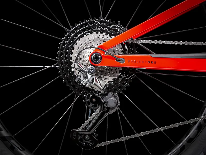 Trek Top Fuel 9.9 XTR Mens Full Suspension Mountain Bike in Viper Red-2