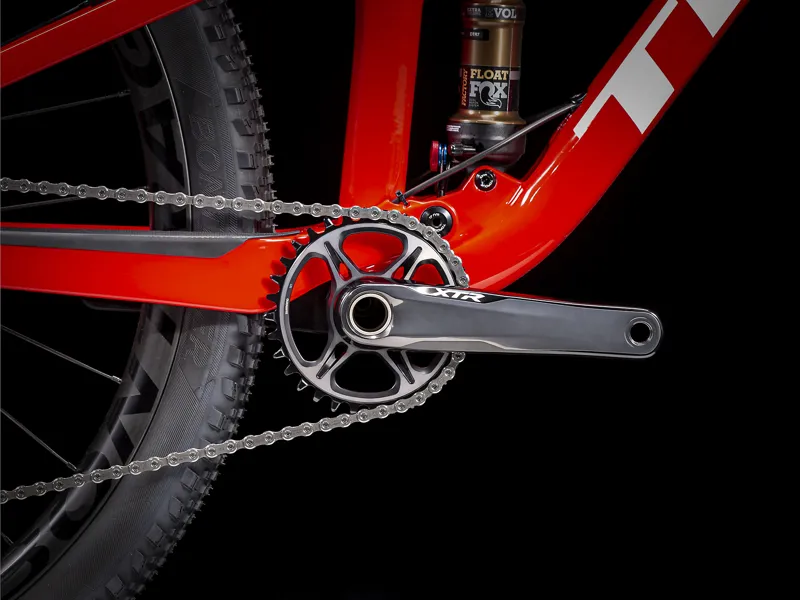 Trek Top Fuel 9.9 XTR Mens Full Suspension Mountain Bike in Viper Red-3