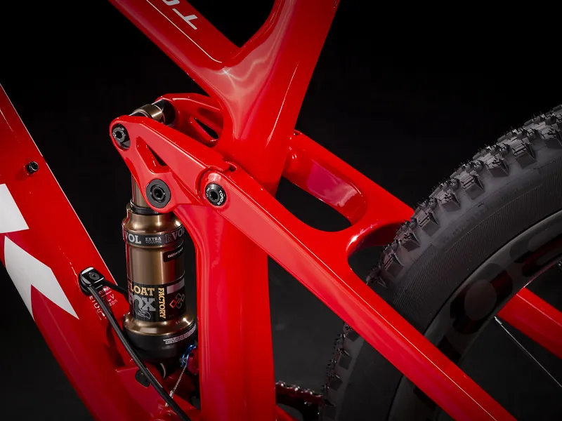 Trek Top Fuel 9.9 XTR Mens Full Suspension Mountain Bike in Viper Red-7