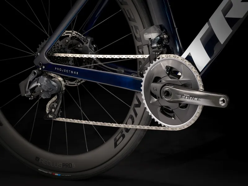 Trek Madone SLR 7 eTap Disc Carbon Road Bike 2021 in Blue and Red-9