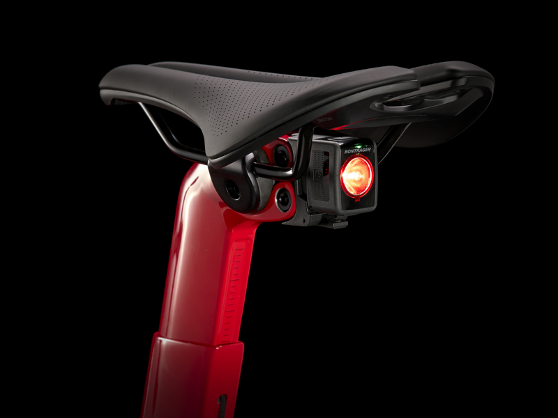 Trek Madone SLR 7 eTap Disc Carbon Road Bike 2021 in Blue and Red-11