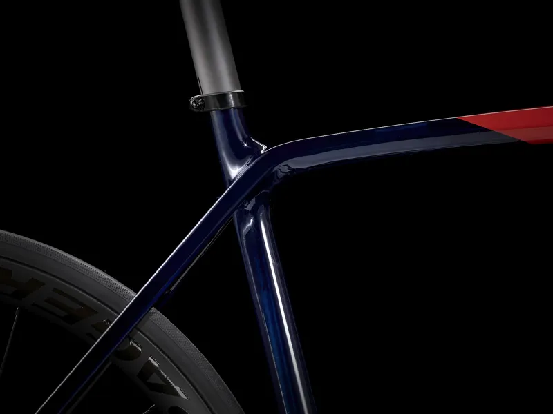 Trek Emonda SLR 6 Disc Carbon Road Race Bike 2021 in Navy and Red-5