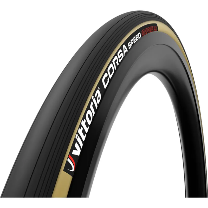 Vittoria Corsa Speed G2 700c Tubular Road Bike Tyre in Tan