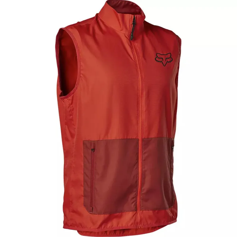 Fox Racing Ranger Wind Vest in Red Clay