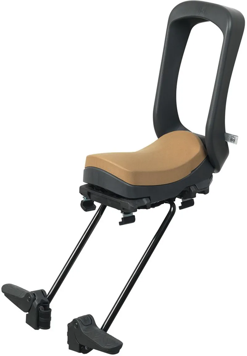 Urban iki Junior Seat with Rack Mount in Bincho Black/Kurumi Brown