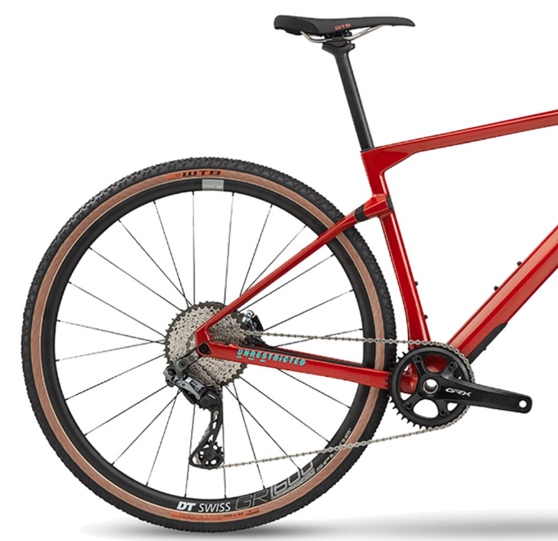 BMC URS 2 Mens Gravel Road Bike in Red Amber-1