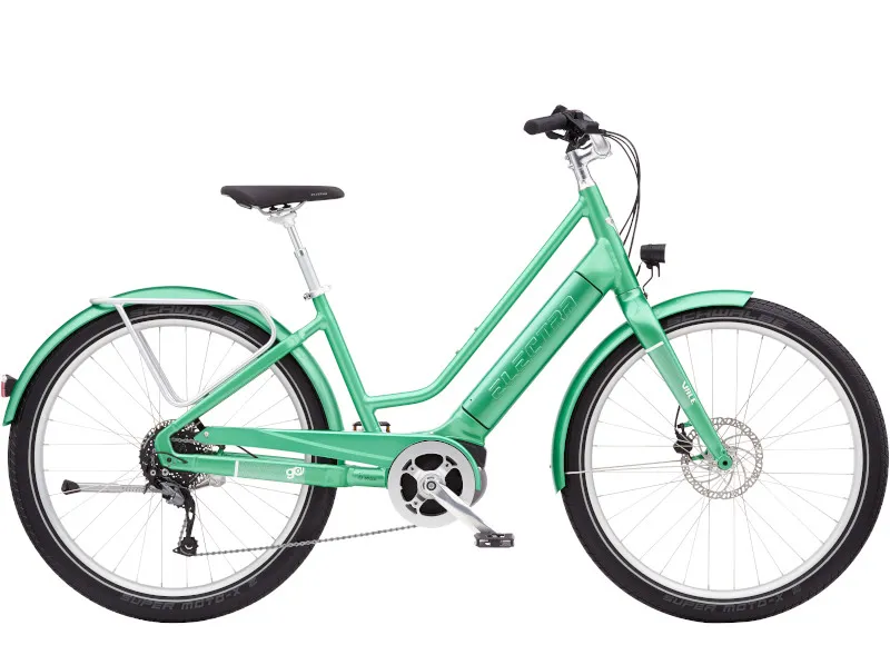 Electra Vale Go 9D EQ Womens Step-Thru Electric Hybrid Bike in Fern