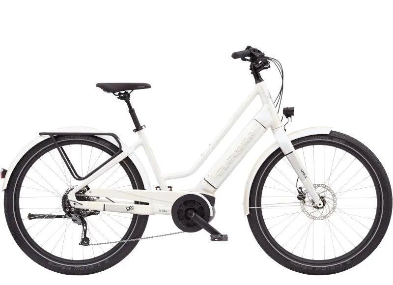 Electra Vale Go 9D EQ Womens Step-Thru Electric Hybrid Bike in White