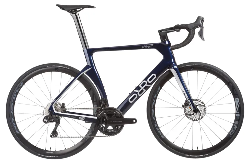 Orro Venturi STC Ultegra-Di2 R400DB Road Bike 2023 in Blue Silver Gloss