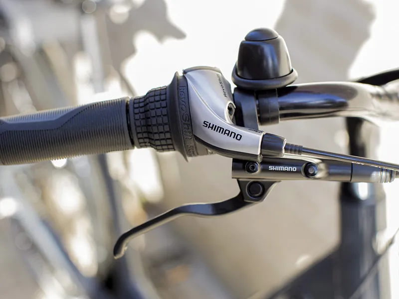 Trek Verve+ 1 Lowstep 400Wh Electric Hybrid Bike 2021 in Charcoal-7