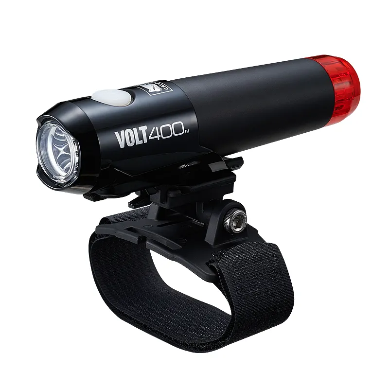 Cateye Volt 400 Duplex USB Rechargeable Helmet Light