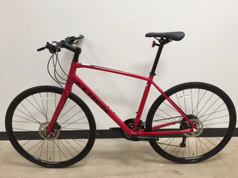 Ex-Display Trek FX 3 Disc Women's Large Hybrid Bike 2021 in Magenta-1
