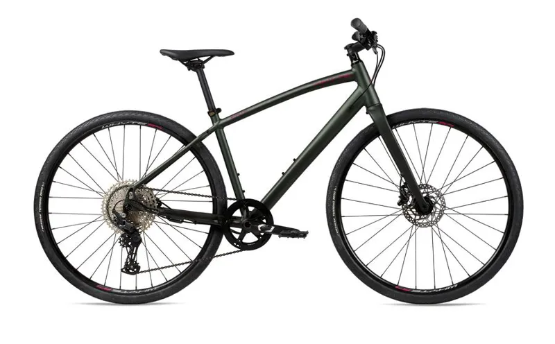 Whyte Stirling V2 Mens Hybrid Commuter Bike 2021 in Moss Size Small