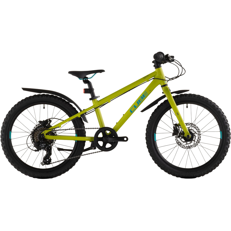 Balfes Bikes Cube Acid 200 Disc Fe 20 Inch Kids Bike 2026 in Lizard/Blue | Free postage over £30, £10 off first order, price match & 0% finance.