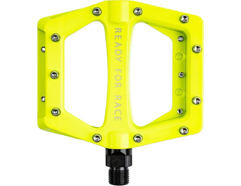 Balfes Bikes Rfr RFR FLAT CMPT PEDALS in Neon Yellow | Free postage over £30, £10 off first order, price match & 0% finance.