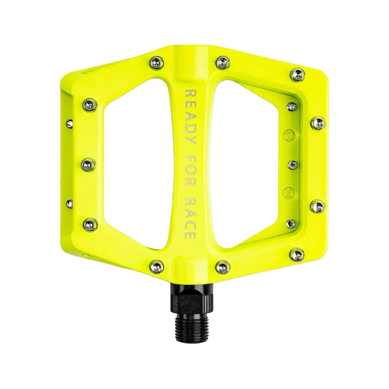 Balfes Bikes Rfr RFR FLAT CMPT PEDALS in Neon Yellow | Free postage over £30, £10 off first order, price match & 0% finance.