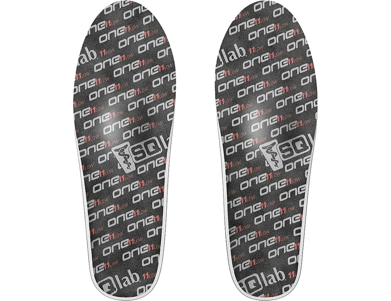 SQlab ONE11 Low Arch Insoles in Black
