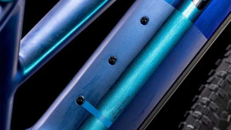 Cube Reaction Hybrid SLX 800 Electric Hybrid Bike 2025 in Nebula/Blue-4