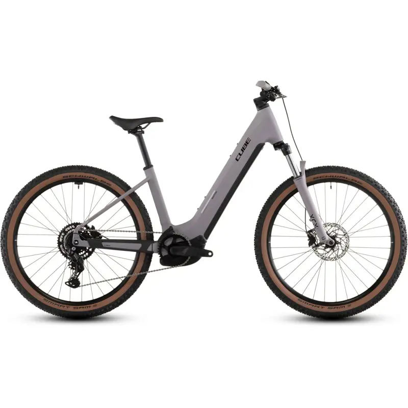 Balfes Bikes Cube Reaction Hybrid Performance 600 EE Electric Mountain Bike 2026 in PLUMGREY/BLACK | Free postage over £30, £10 off first order, price match & 0% finance.
