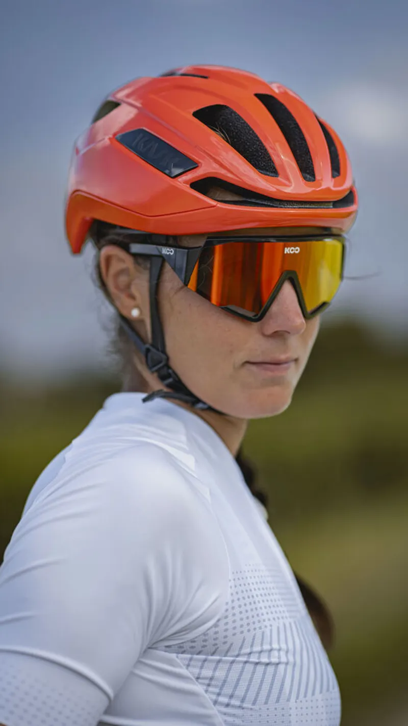 Koo Spectro Sunglasses in Black/Red Mirror-3